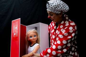 Sara Ramírez clausura en Telde el espectáculo â€˜Frágilâ€™, una iniciativa dirigida a adolescentes (Foto TA)